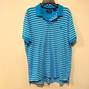 Men’s Chaps striped polo shirt, size XL